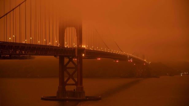 Waldbrände an US-Westküste: Apokalyptische Zustände