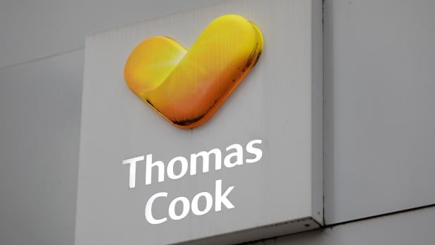 British tour operator Thomas Cook logo
