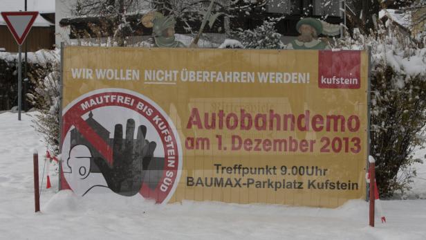 Protest: Am Sonntag wird die Inntalautobahn von 9.30 bis 12 Uhr zwischen Kufstein-Süd und Kiefersfelden in Bayern blockiert.