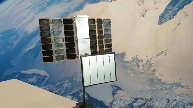 Mini-Satellit soll Weltraumschrott aufspüren