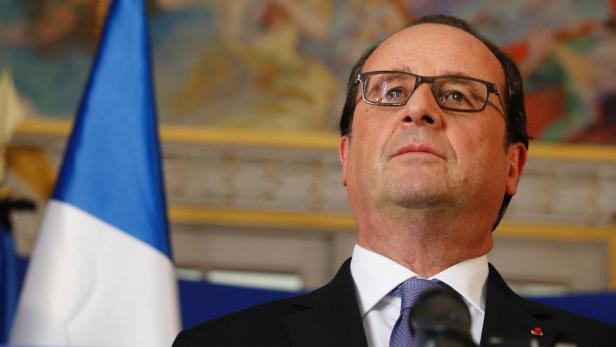Der französische Präsident Francois Hollande