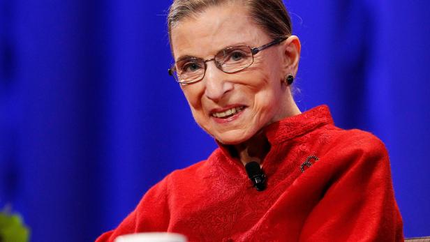 FILE PHOTO: Justice Ginsburg attends the lunch session of The Women's Conference in Long Beach