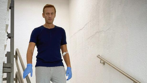 Patient Nawalny schildert seine Genesung