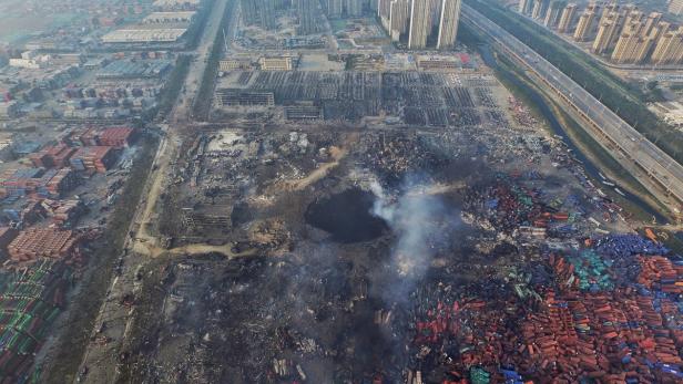 FILE CHINA TIANJIN EXPLOSION