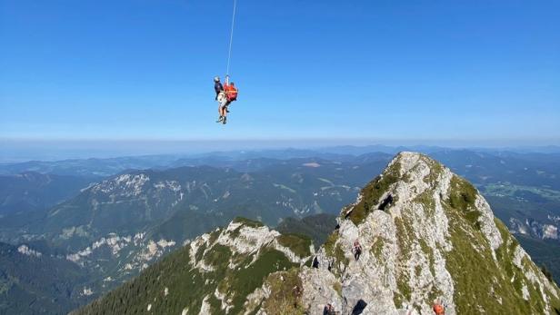 Ötscher: Zwei Wiener mussten vom Berg gerettet werden