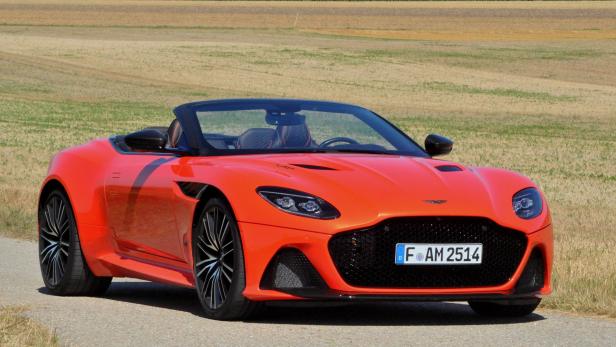 Aston Martin DBS Superleggera Volante: Ausfahrt mit dem offenen Supersportwagen