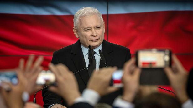 Jaroslaw Kaczynskis Regierungspartei PiS steht in Sachen Justiz in Dauerkritik