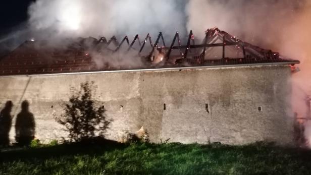 Kroatisch Gerersdorf: 60 Feuerwehrleute löschten Brand