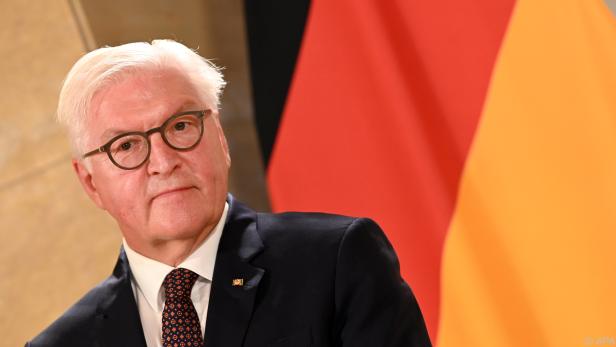 Bundespräsident Frank-Walter Steinmeier hält die Hauptrede