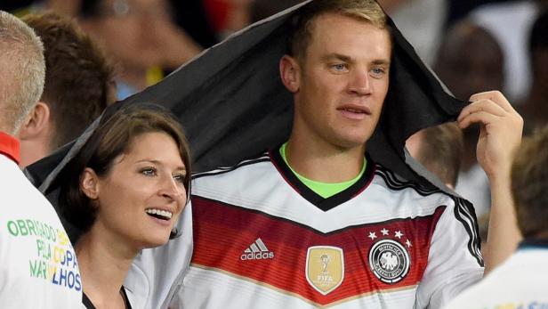 Es war einmal: Goalie Manuel Neuer mit seiner Ex-Freundin Kathrin Gilch