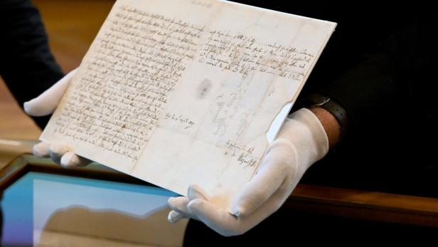 Mozarts letzter Brief an seinen Vater ist zurück in Salzburg