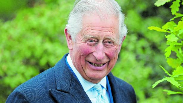 Der grüne Prinz hat gut lachen: Thronfolger Charles (71) engagiert sich schon lange für die Umwelt