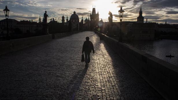 Daily life amid coronavirus pandemic in Prague