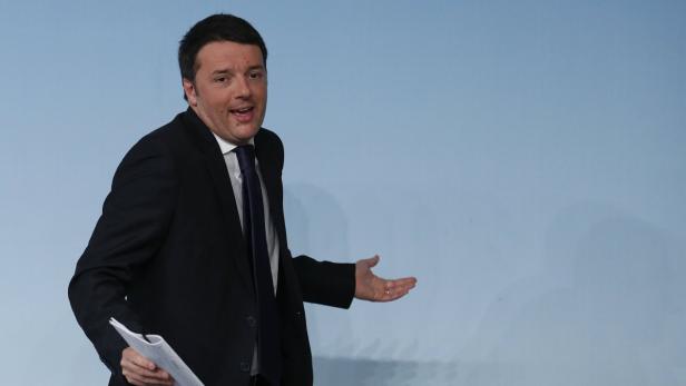 Er ist einer, der sich in Machtkämpfen durchsetzt: Matteo Renzi kam auf diese Weise in den Palazzo Chigi, den Sitz des italienischen Premiers.