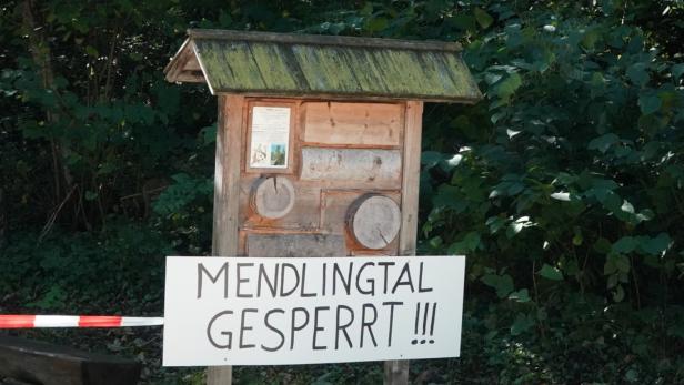 Erlebniswelt Mendlingtal bleibt weiter gesperrt