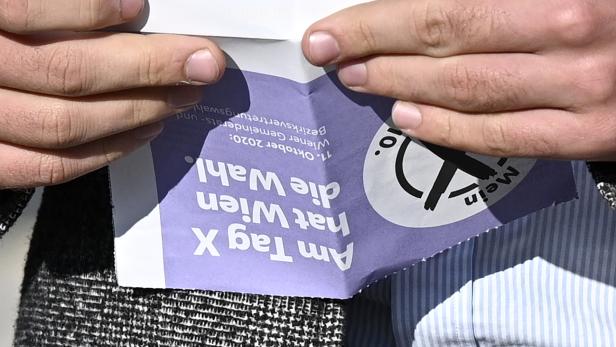 Wien-Wahl: In den Innenstadt-Bezirken fast 60 Prozent Briefwähler