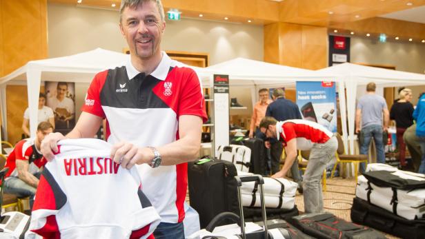 Biathlon-Cheftrainer Remo Krug wirkt gelassen.