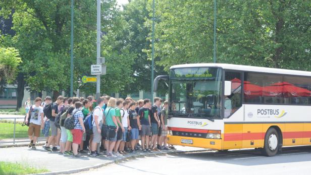 Der grüne Landesrat Rolf Holub in Budgetnöten: Schulbusse fallen in Kärnten dem Spargedanken zum Opfer.