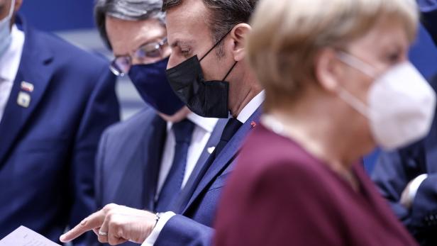 Nur mit Maske: EU-Gipfel in Brüssel