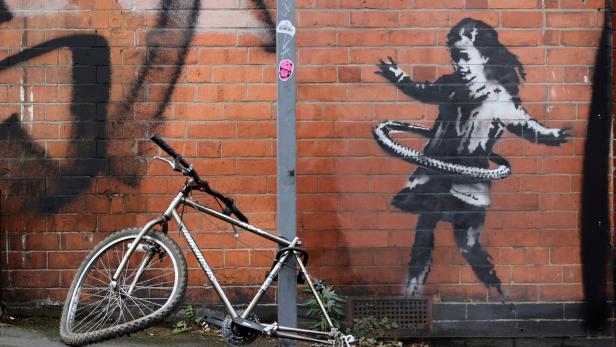 Neues Banksy-Kunstwerk in Großbritannien aufgetaucht