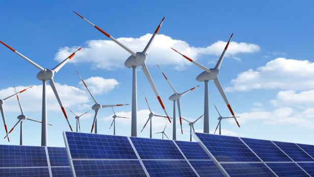 Strom aus erneuerbaren Energiequellen legt weiter stark zu