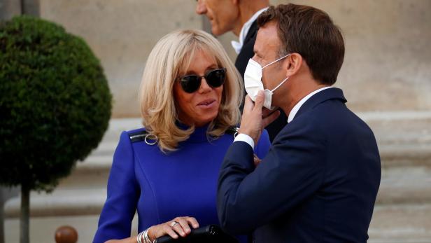 Frankreich: Brigitte Macron in Corona-Quarantäne