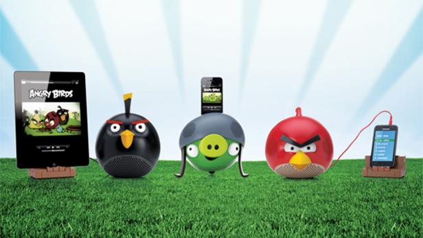 Angry Birds als iPhone-Lautsprecher