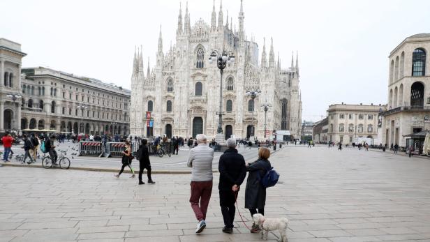 In Mailand gelten ab Donnerstag wieder strengere Corona-Regeln