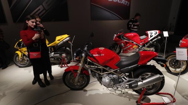 Style Ducati exhibition in St. Petersburg