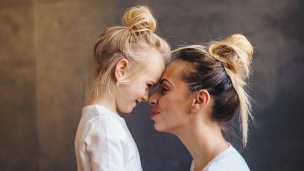 Mother daughter moments