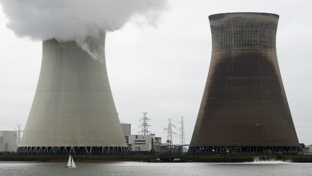 Atomkraftwerk bei Antwerpen, Belgien