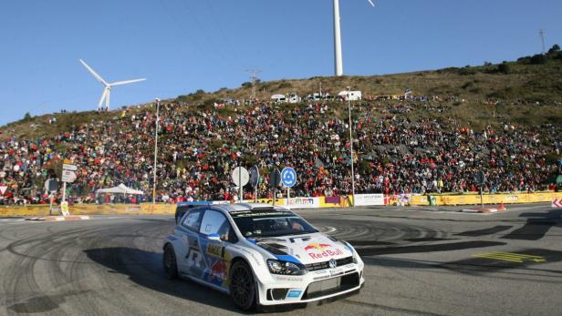 Sébastien Ogier und Co-Pilot Julien Ingrassia (Volkswagen Polo R WRC) holten sich den Titel in der Rallye-WM