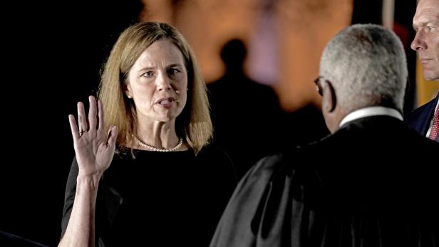 Amy Coney Barrett Sworn-in as Associate Justice of the United States Supreme Court
