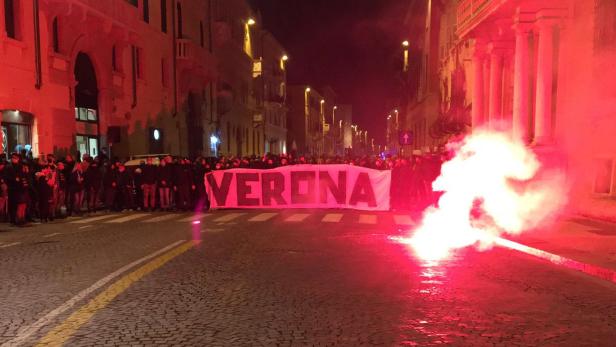 Proteste in Verona