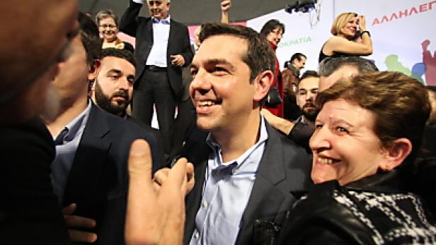 Umfrage: Tsipras in der Wählergunst vorn