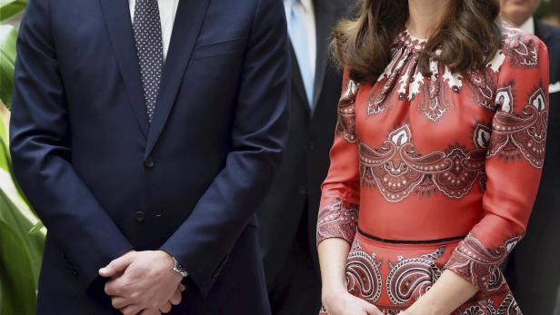 Prinz William und Prinzessin Kate bei einem formellen Anlass.