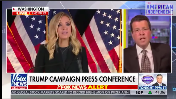 Fox News unterbrach Übertragung von Trump-Team-Pressekonferenz