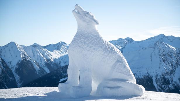 Stubnerkogel in Bad Gastein: Art on Snow - Eisskulpturen.