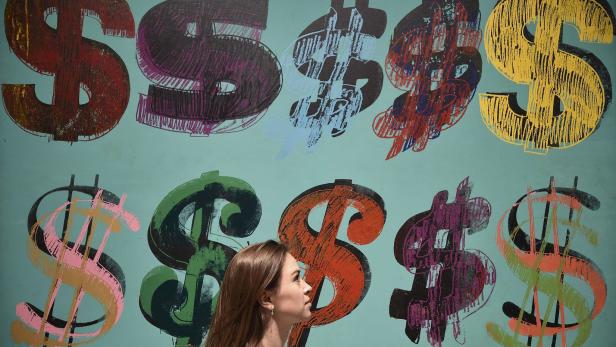 Lieber Maler male mir: Dollar-Zeichen von Andy Warhol