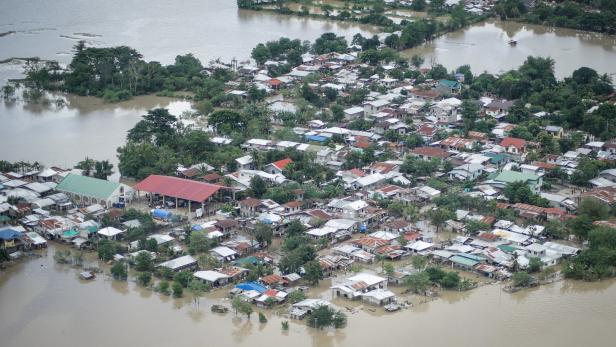 Überschwemmungen in Cagayan auf der Insel Luzon