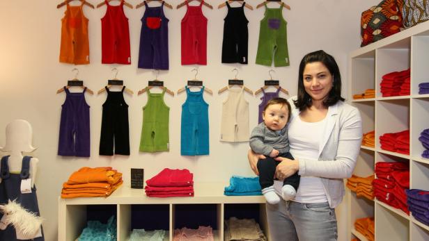 Noemi Schmutzer, Fee im Glueck, Kindermodengeschaeft Burggasse 31