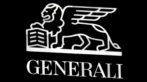 FILE PHOTO: The Generali logo is seen on the company's building in Milan, Italy