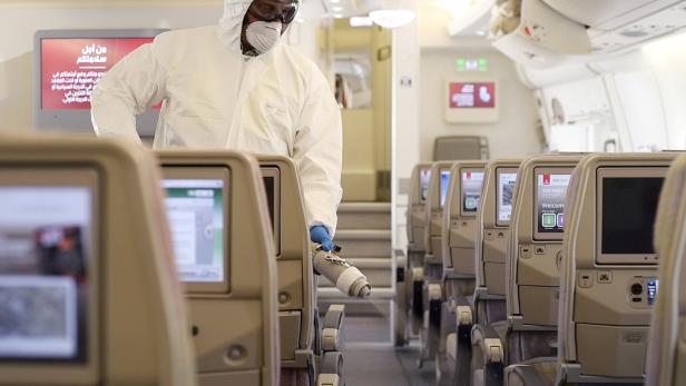 Auch Desinfektion bewertet: Emirates sicherste Airline der Welt
