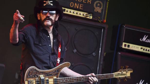 Das Gesicht des Rock: Lemmy Kilmister, 69 Jahre alt