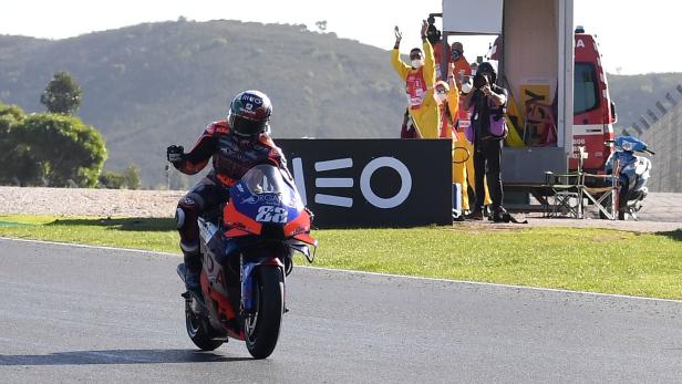 Portugiese Oliveira fuhr dritten MotoGP-Sieg für KTM ein