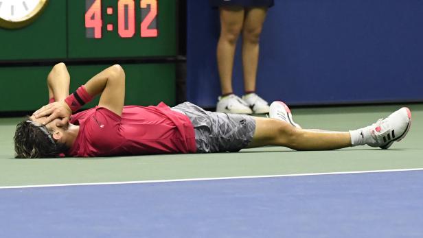 Höhepunkt: Dominic Thiem gewann bei den US Open sein erstes Grand-Slam-Turnier.