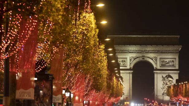 Weihnachten in Paris mit strengen Ausgangssperren