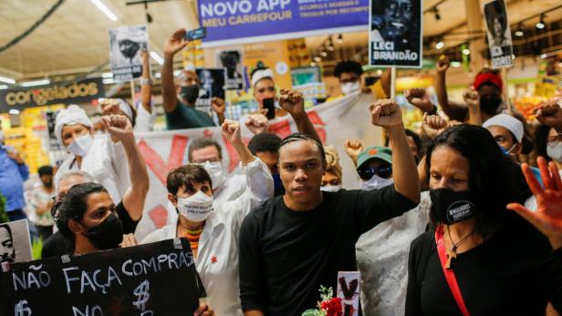 Proteste gegen Rassismus in Brasilien