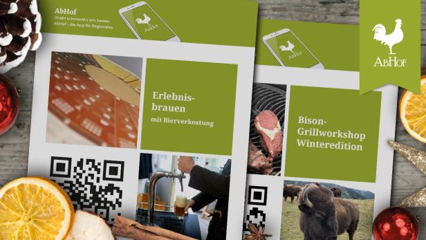 Regionales schenken: Braumeister für einen Tag oder Bison-Grillworkshop direkt am Hof