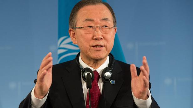 &quot;Wir müssen mehr tun&quot;, sagt UNO-Generalsekretär Ban Ki-moon.